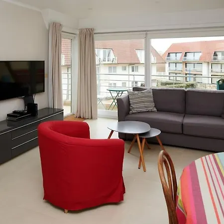 Wind 3c Strandappartement Voor 4 Pers Bij Zeilclub Lejlighed Koksijde